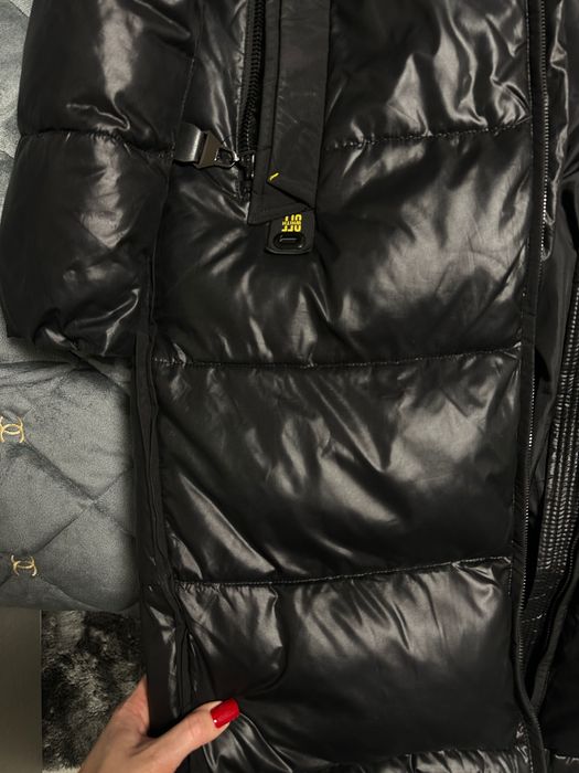 Зимовий плащ куртка пуховик