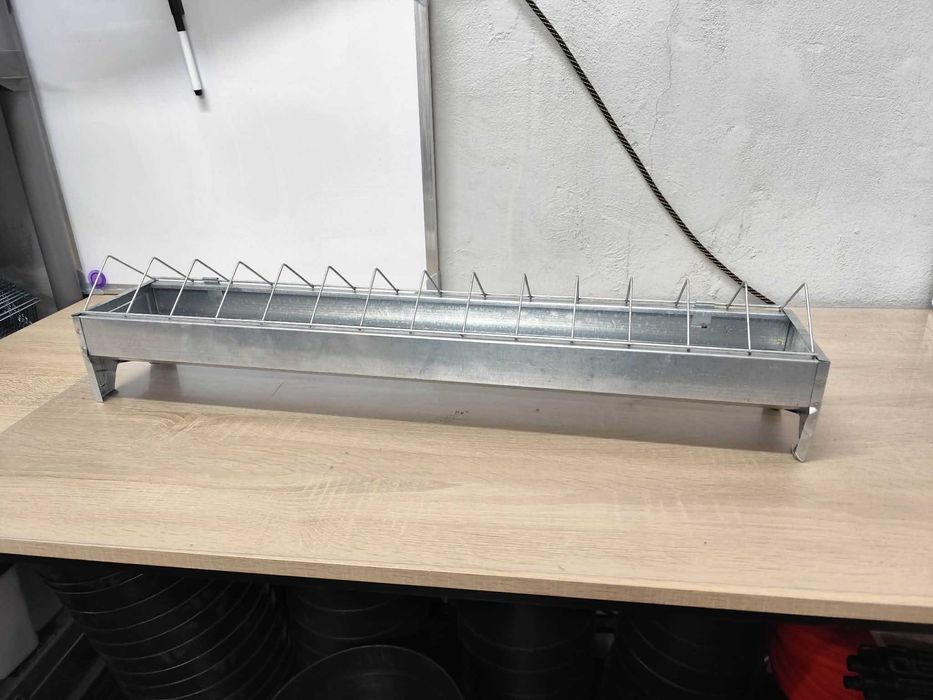 Korytko dla drobiu 75cm ocynkowane OUTLET