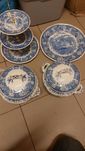 Villeroy&Boch burgeland niebieski elementy serwisu obiadowego