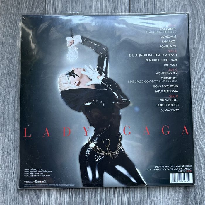 Lady Gaga - The Fame 2LP (2008, niebieski płyty)