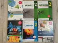 Podręczniki do szkoły średniej (Matematyka, chemia)