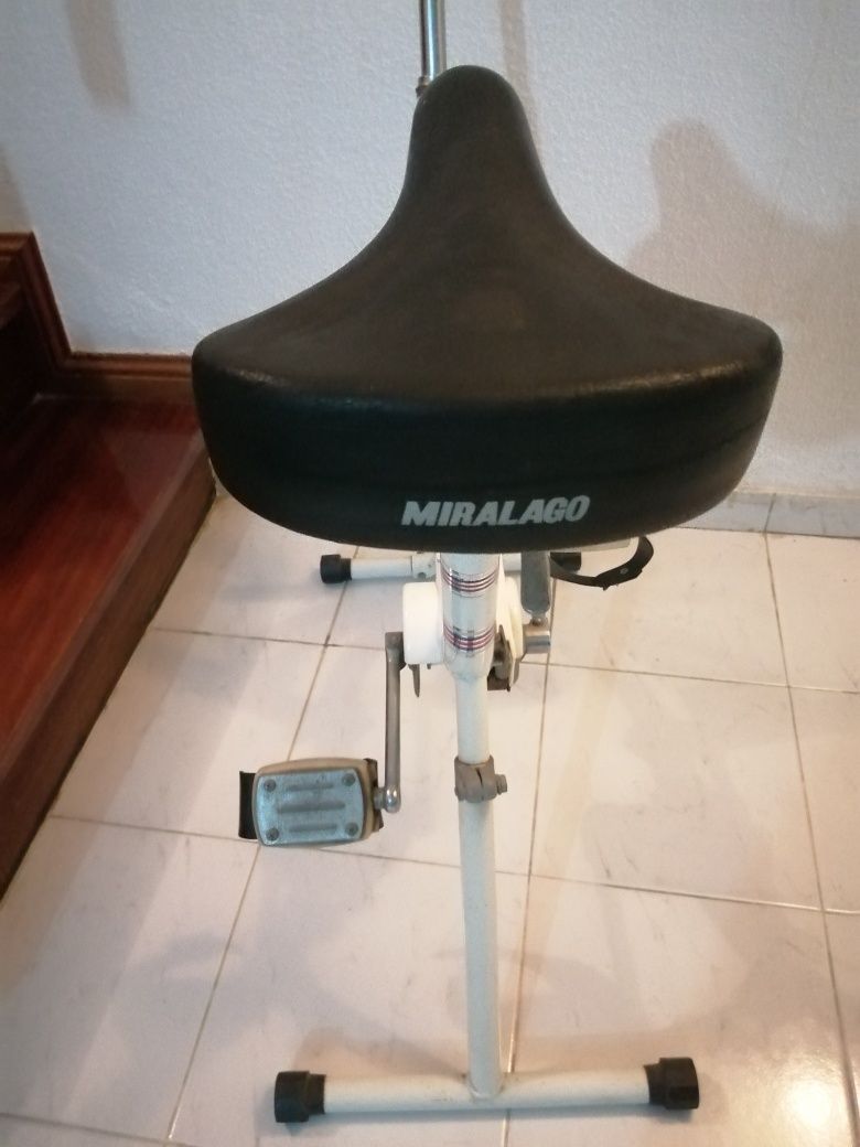 Bicicleta estàtica com funçao remos
