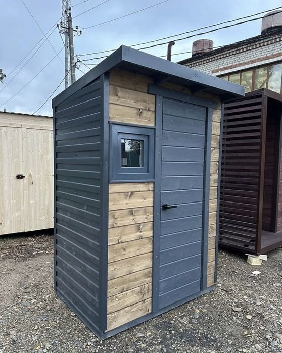 Маленький сарай хоз блок для дачі