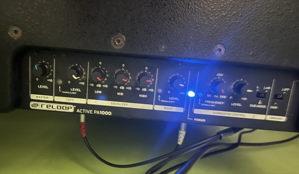 Subwoofer Reloop Active PA 1000