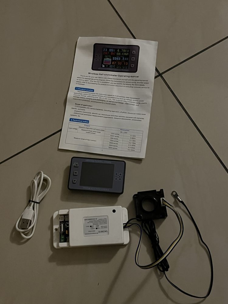 TZT VAC8810F Voltage Current Meter