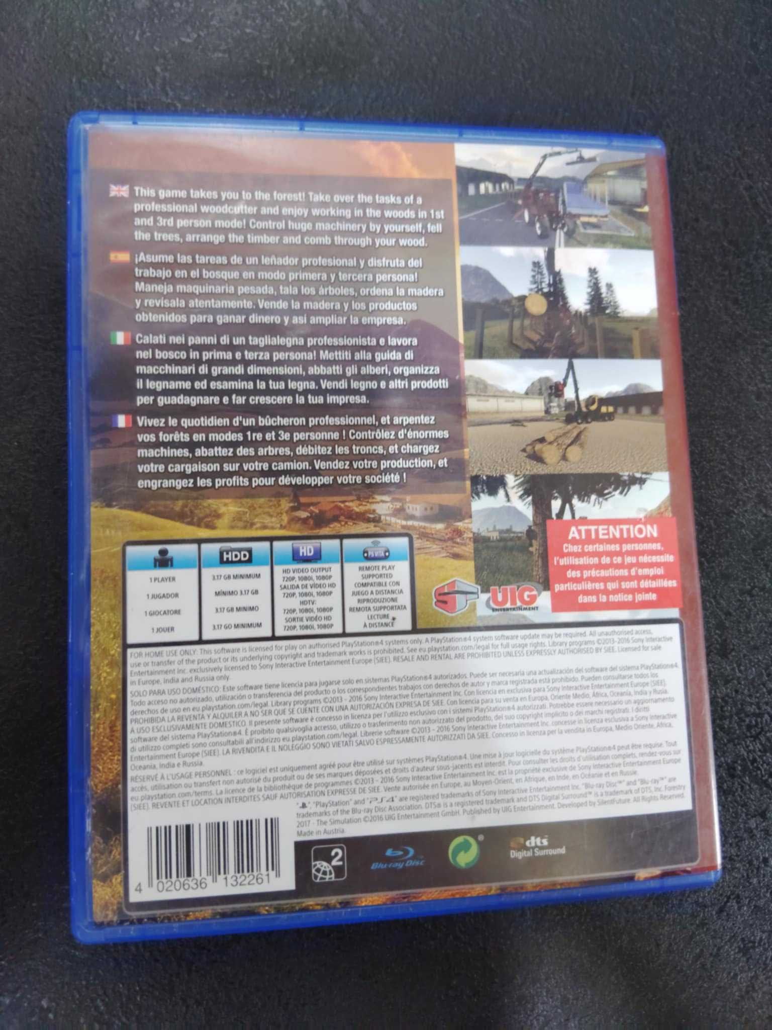 Forestry 2017: The Simulation PS4 Polskie napisy / Symulator Leśnictwa