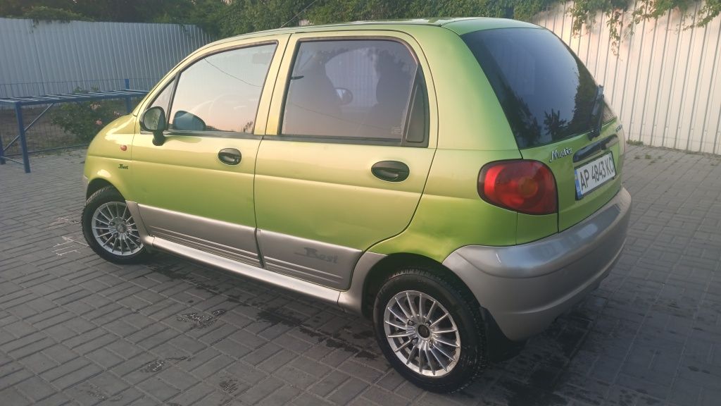 Matiz BEST, мотор 1 литр  2007 год