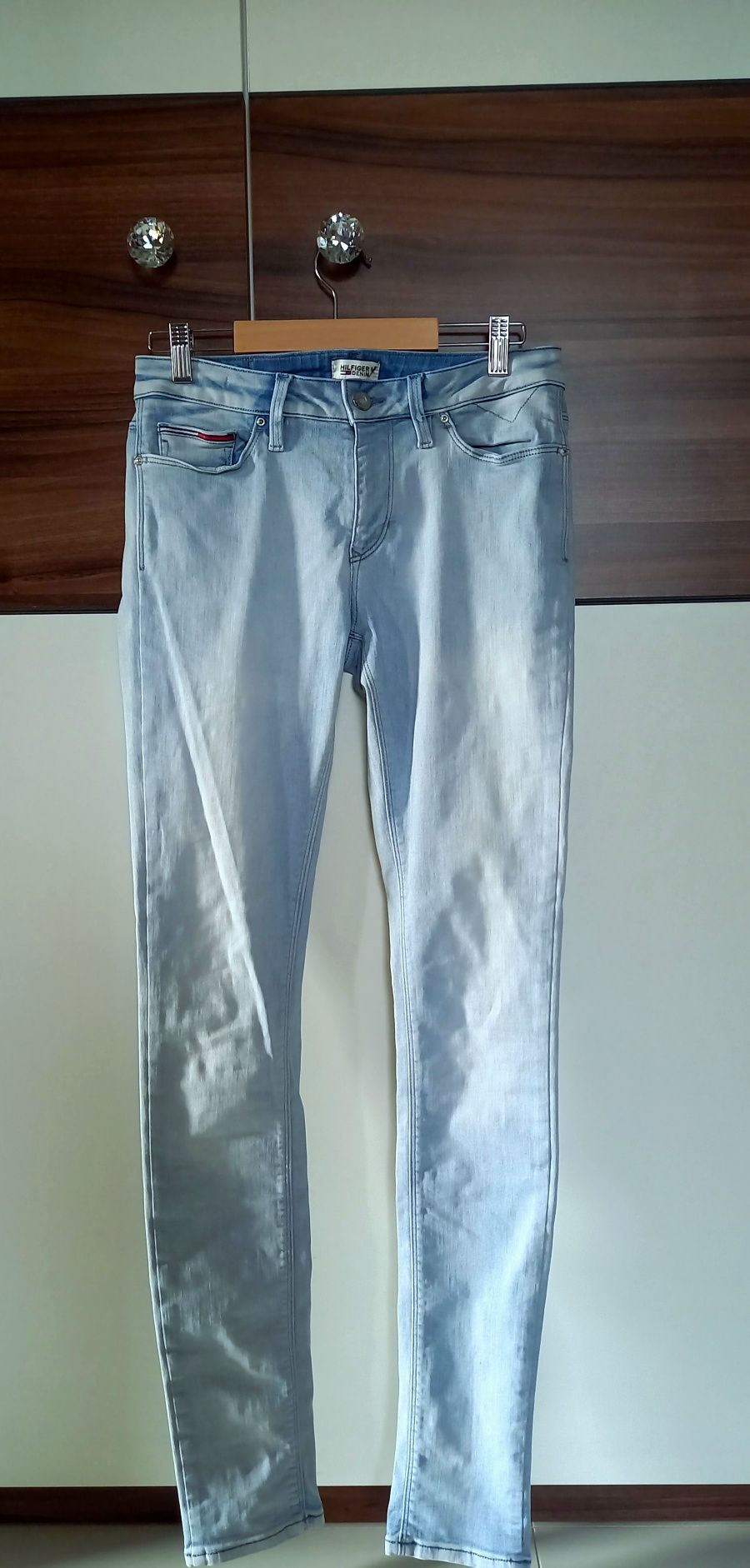 Tommy Hilfiger Mid Rise Skinny Nora, jeansy 30/34