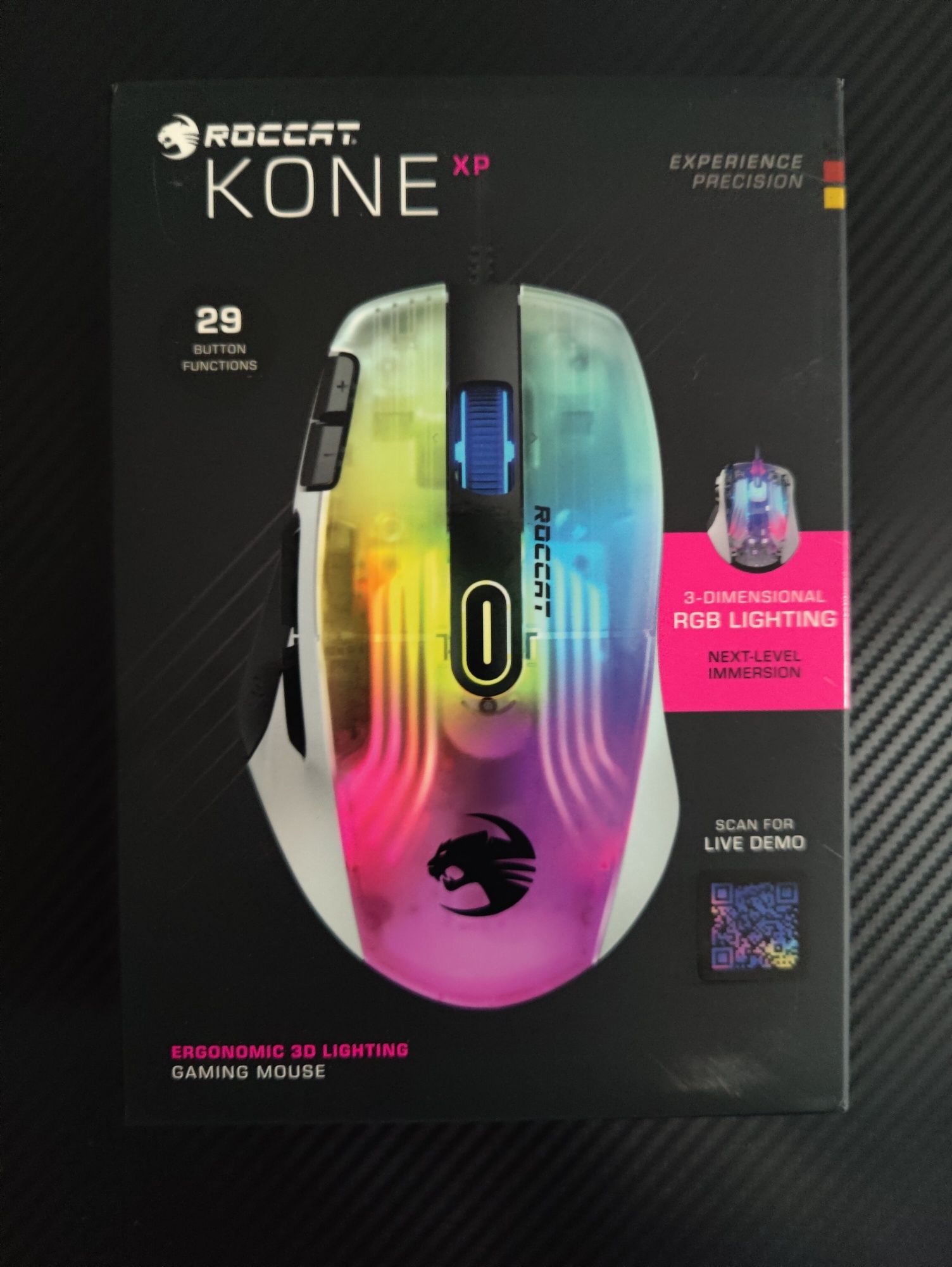 Mysz gamingowa Roccat Kone XP biała komputerowa