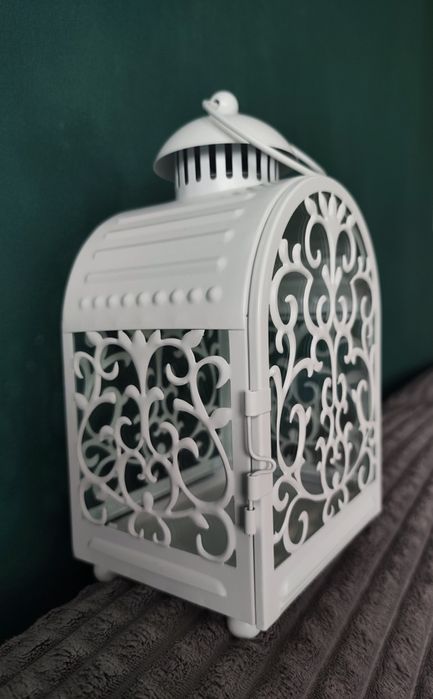 Lampion, latarnia metalowa.
