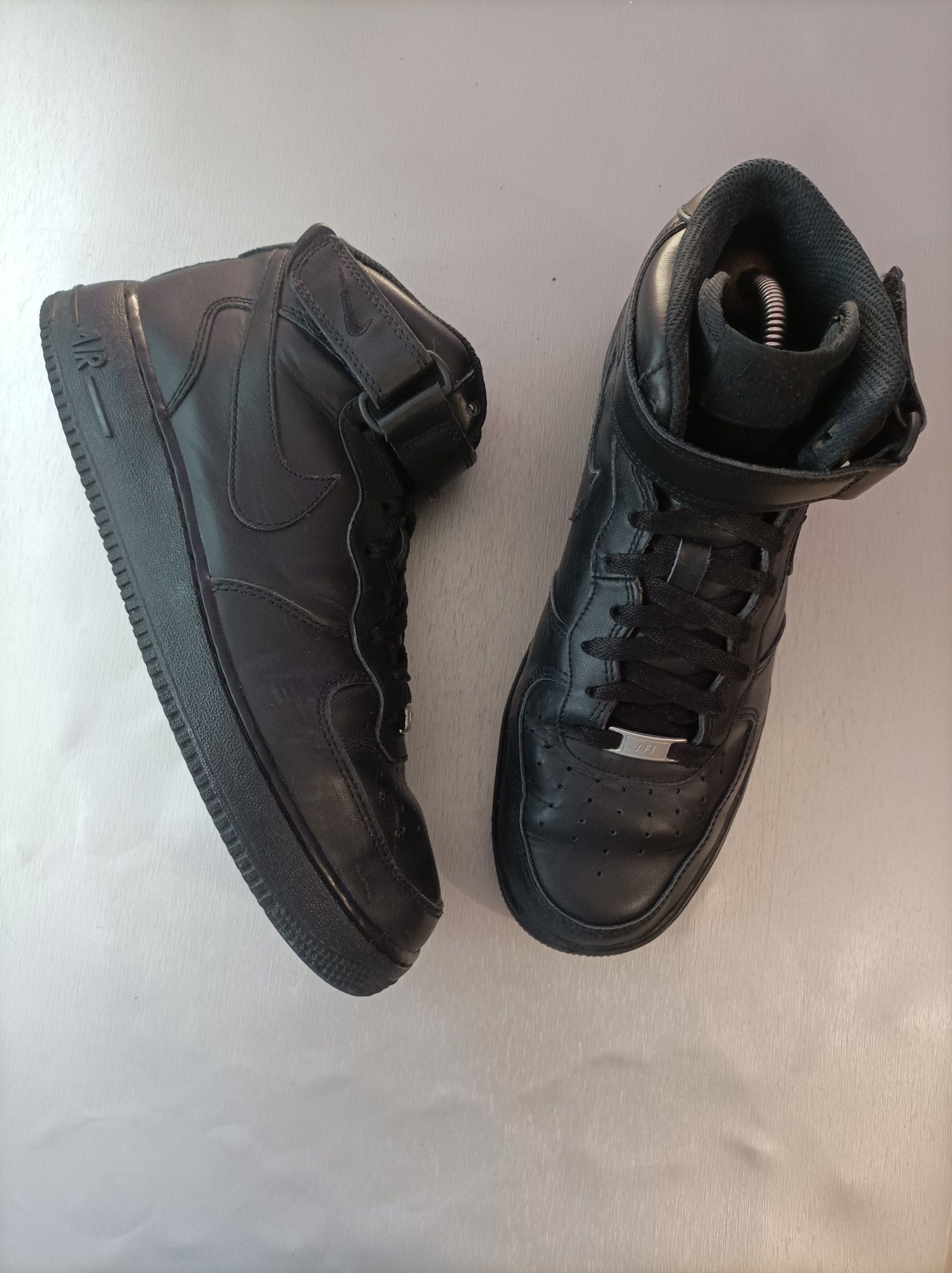 Кроссовки Nike Air Force 1 07 Mid Black