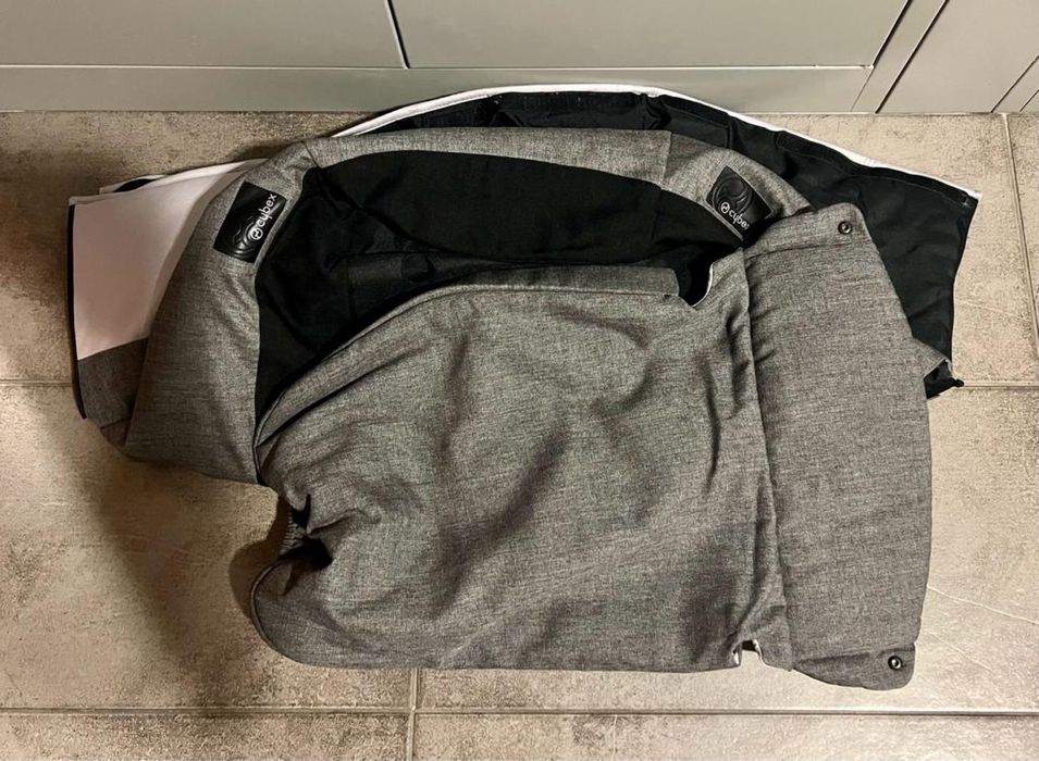 Wózek Cybex Priam LUX Manhattan Gray 2.0 2w1 szary gondola spacerówka