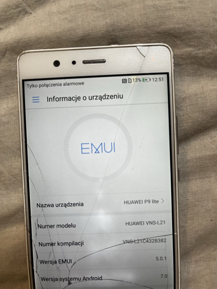 Huawei P9 lite biały