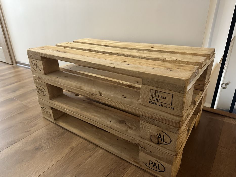 Szafka półka regał na akwarium komoda z palet palety euro na wymiar
