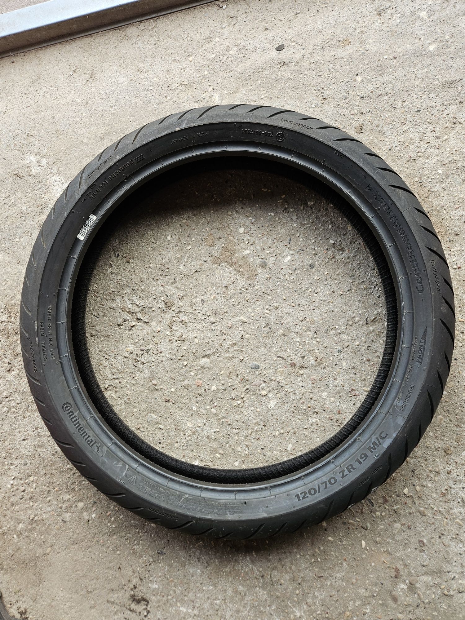 Continental ContiRoadAttack 120/70R19 Dot 5122 Nr.0462