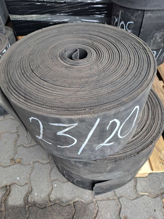 pas transmisyjny gumowy fartuch guma szerokość 20cm