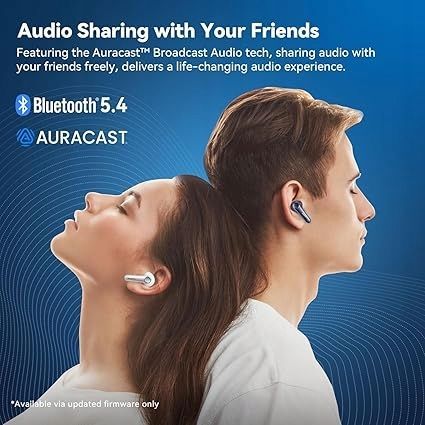 Słuchawki Bezprzewodowe Dokanałowe Earfun Air Pro 4 ANC Bluetooth 5.4