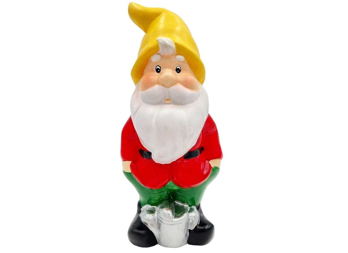 Krasnal ogrodowy skrzat do ogrodu figurka dekoracja ogrodowa