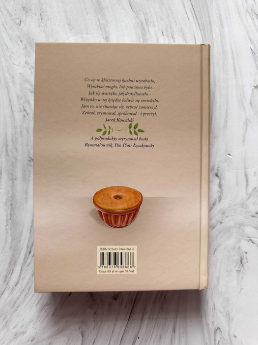 Receptury klasztorne. książka