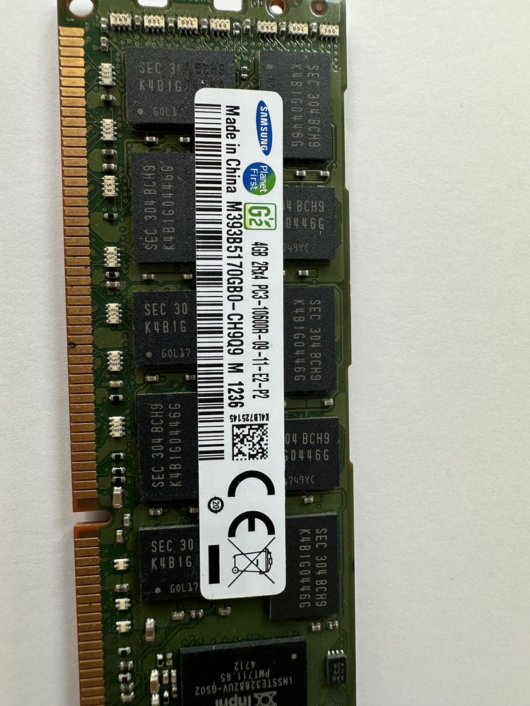SAMSUNG DDR3 1333 MHz pamięć stacjonarna UDIMM Ram 8GB (2x4GB)