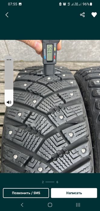 Продам 2 шины 175.65.14 гудиер 1700 за шт.