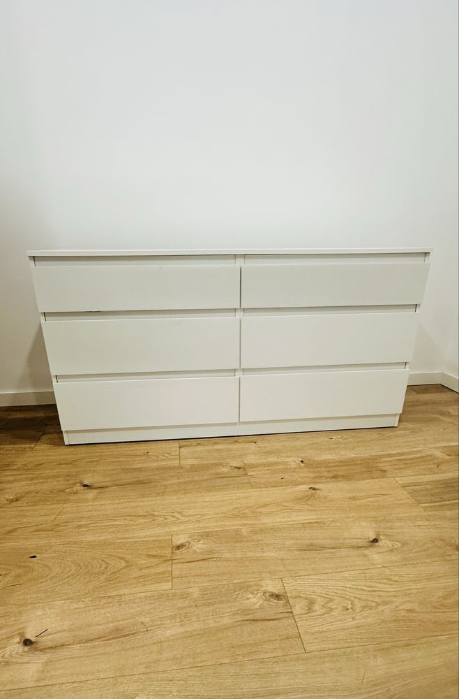 Comoda com 6 gabetas Ikea Kullen 140x72x30 cm