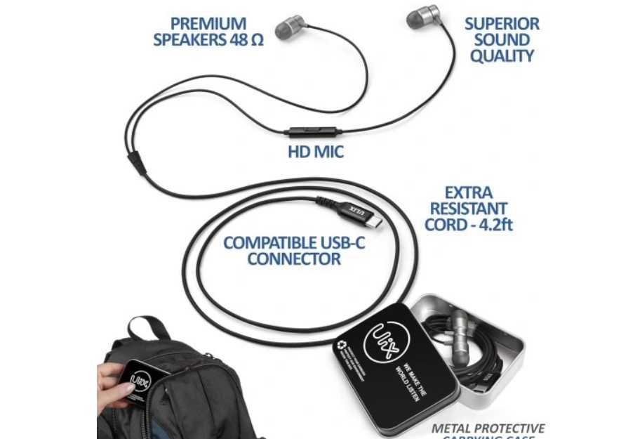 Słuchawki UliX Rider USB C ,  Iphone , Android