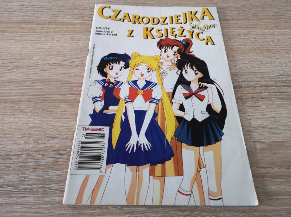 Czarodziejka z księżyca Sailormoon NR 6/1998 OKAZJ