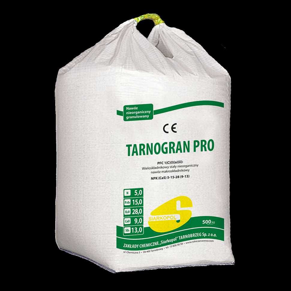 NPK (Ca + S) 5-15-28 (9-S13) TARNOGRAN PRO optiplon