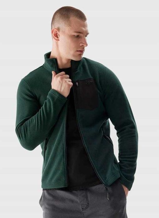 2 x 4f Męski Ciepły Polar Rozpinany / rozm Xl