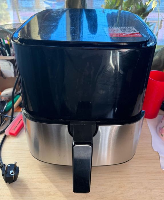 Fritadeira Sem Óleo Jocca AirFryer Com Ecrâ Tatil - 5 L