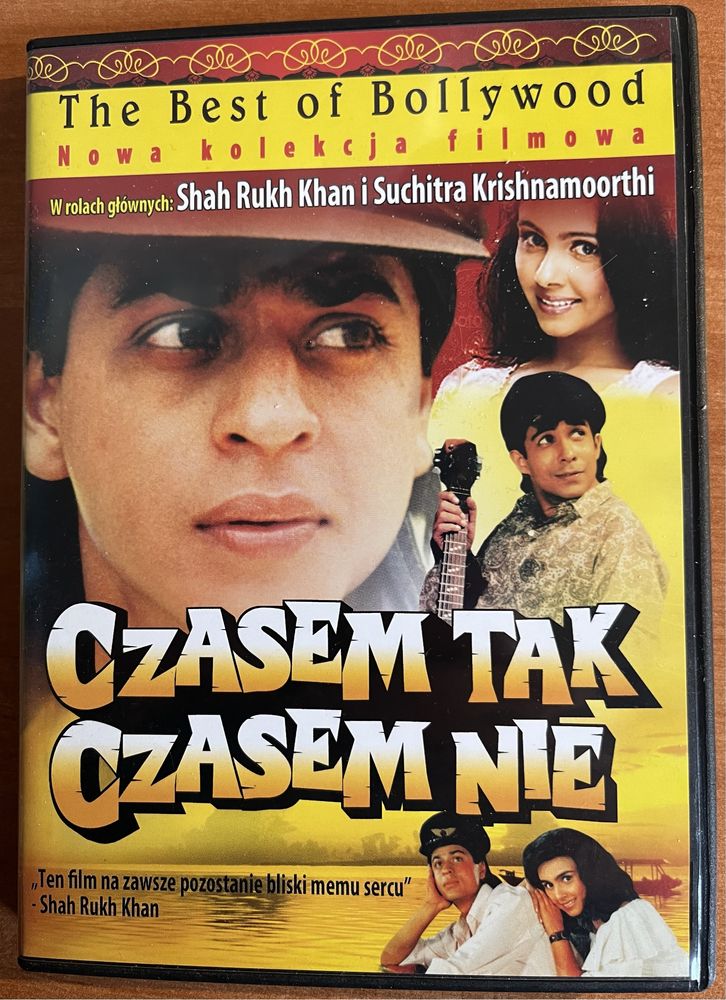 oryginalna płyta DVD film Bollywood Czasem tak, czasem nie
