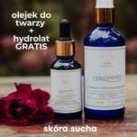 Olejek do twarzy CZUŁOŚĆ PREMIUM + hydrolat GRATIS / cera sucha