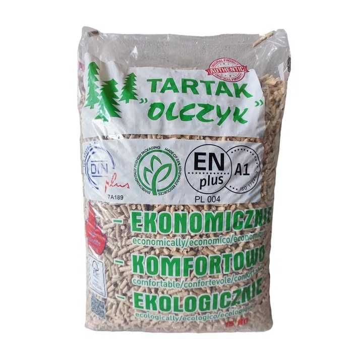PELLET OLCZYK certyfikowany * worki 15 kg