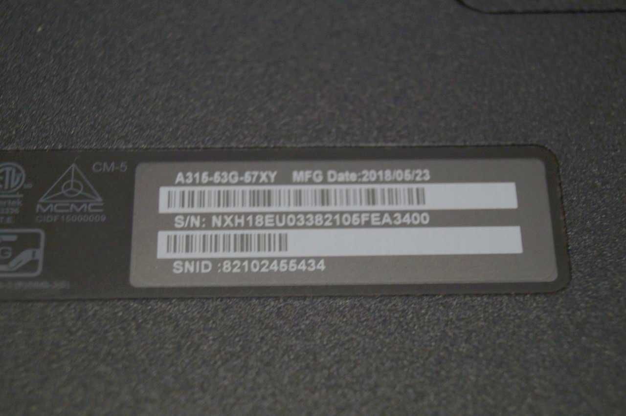 ГАРАНТІЯ Acer (FullHD/i5-7200U/RAM 8/SSD 128ГБ/HDD 1ТБ/MX130 2ГБ)TVOYO