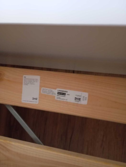 Cama IKEA com Estrado e Colchão Dormideo