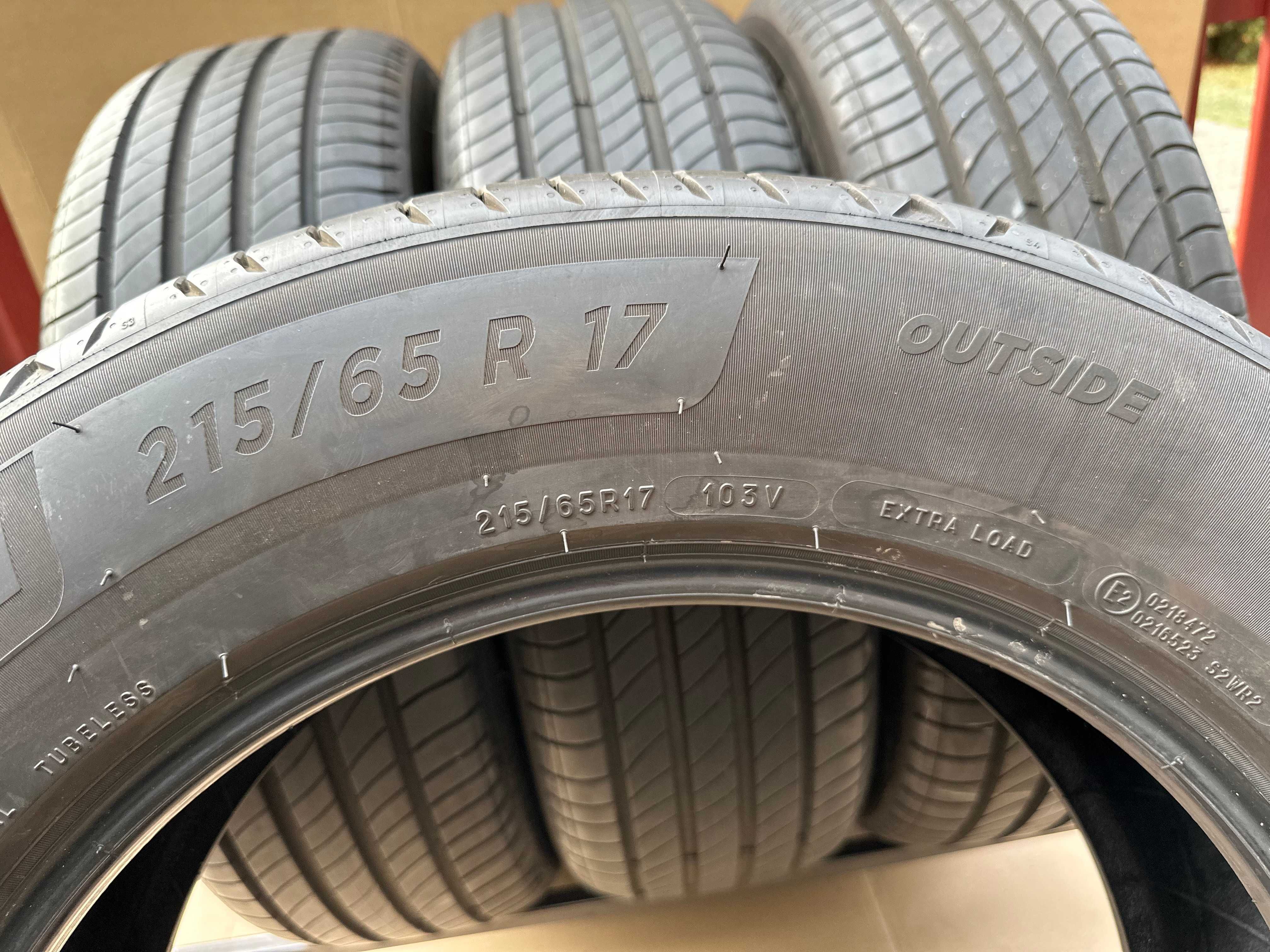 Opony Michelin Primacy 4 215/65R17 103V XL 2021 DEMO