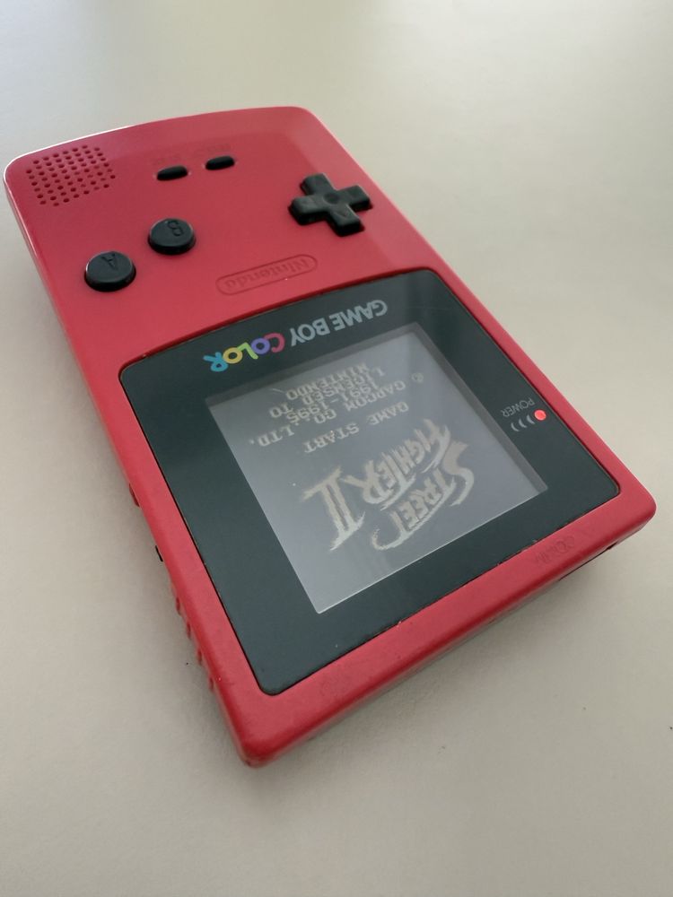 Nintendo Gameboy Color Vermelho