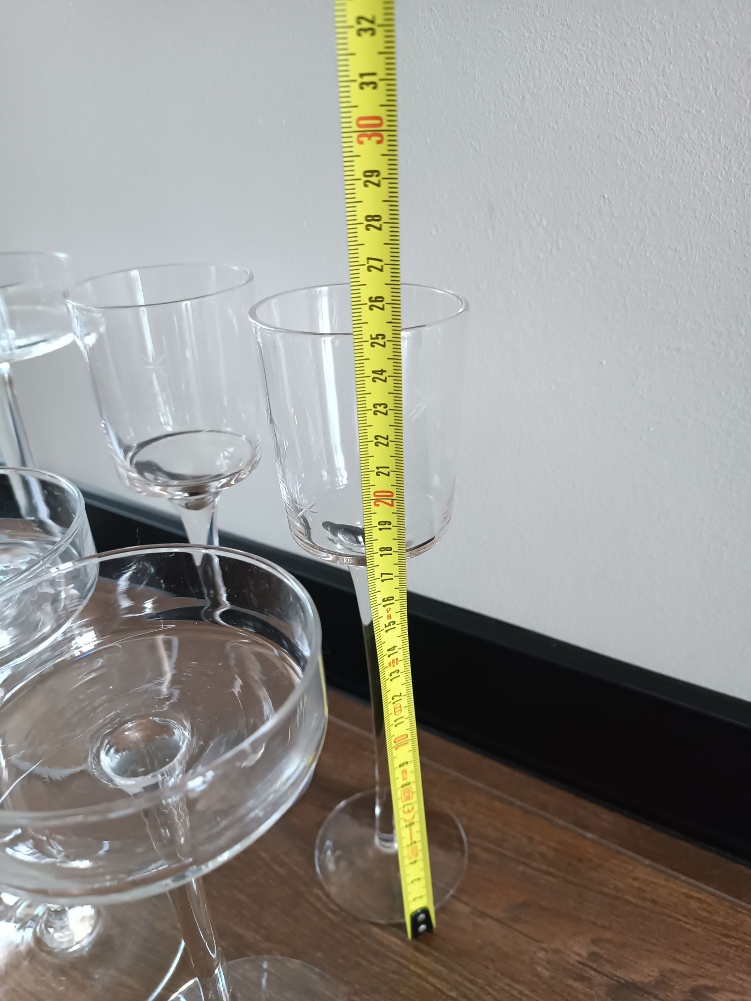 6 sztuk Świecznik, kielich szklany
