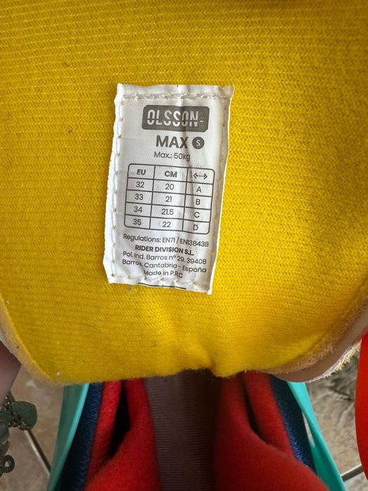 Patins n° 32  com Proteção