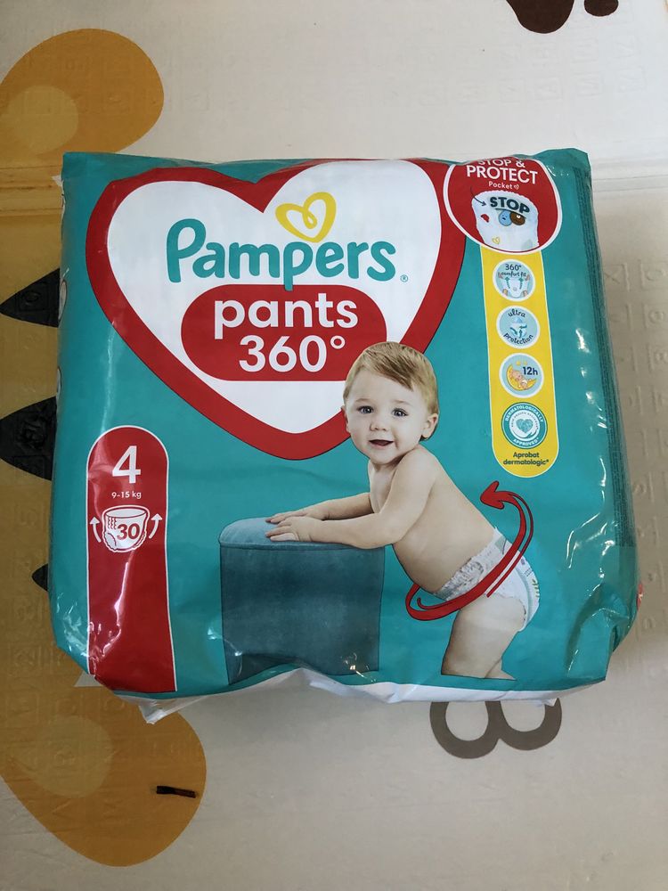 Pampers pants 4 розмір