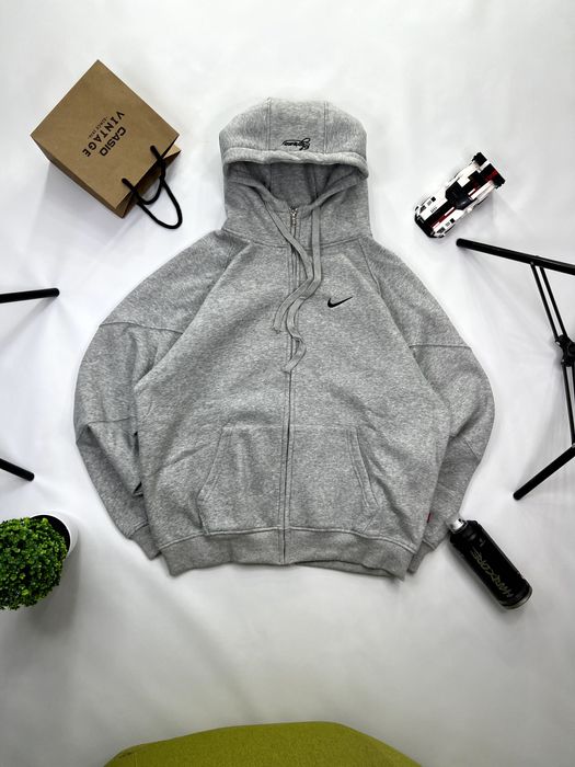 Зіп худі Nike x Supreme кофта zip hoodie супрім найк y2k sk8 drill