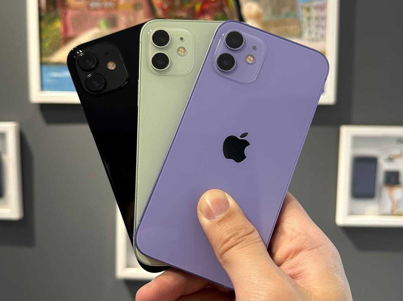 iPhone 12 64/128Gb Black/Purple/Green Обмін. Доставка