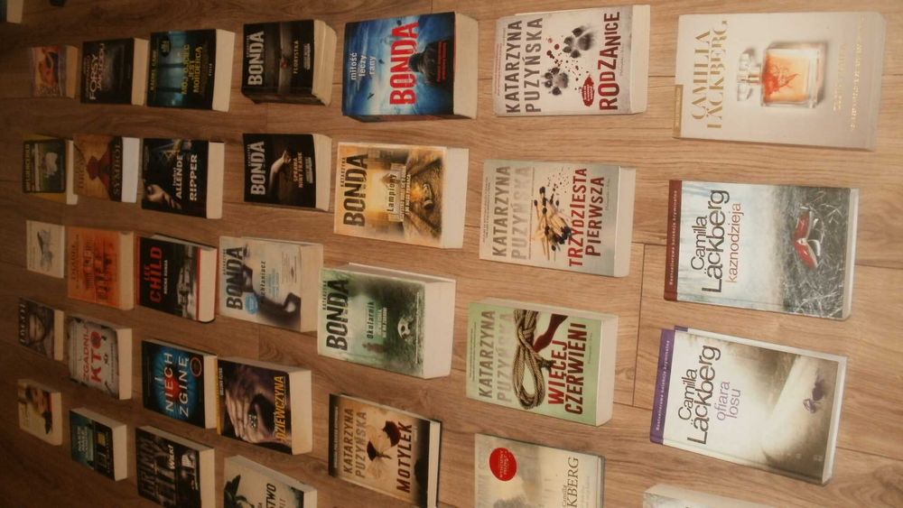 Lackberg, Child, Puzynska i inni - jeszcze większy zestaw książek