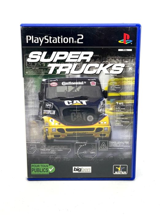 Super Trucks PS2 Po Angielsku