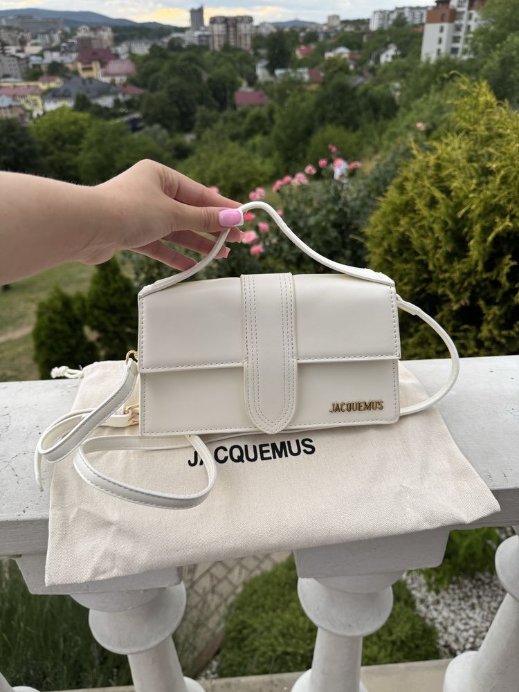 Jacquemus сумка жіноча чорна та біла
