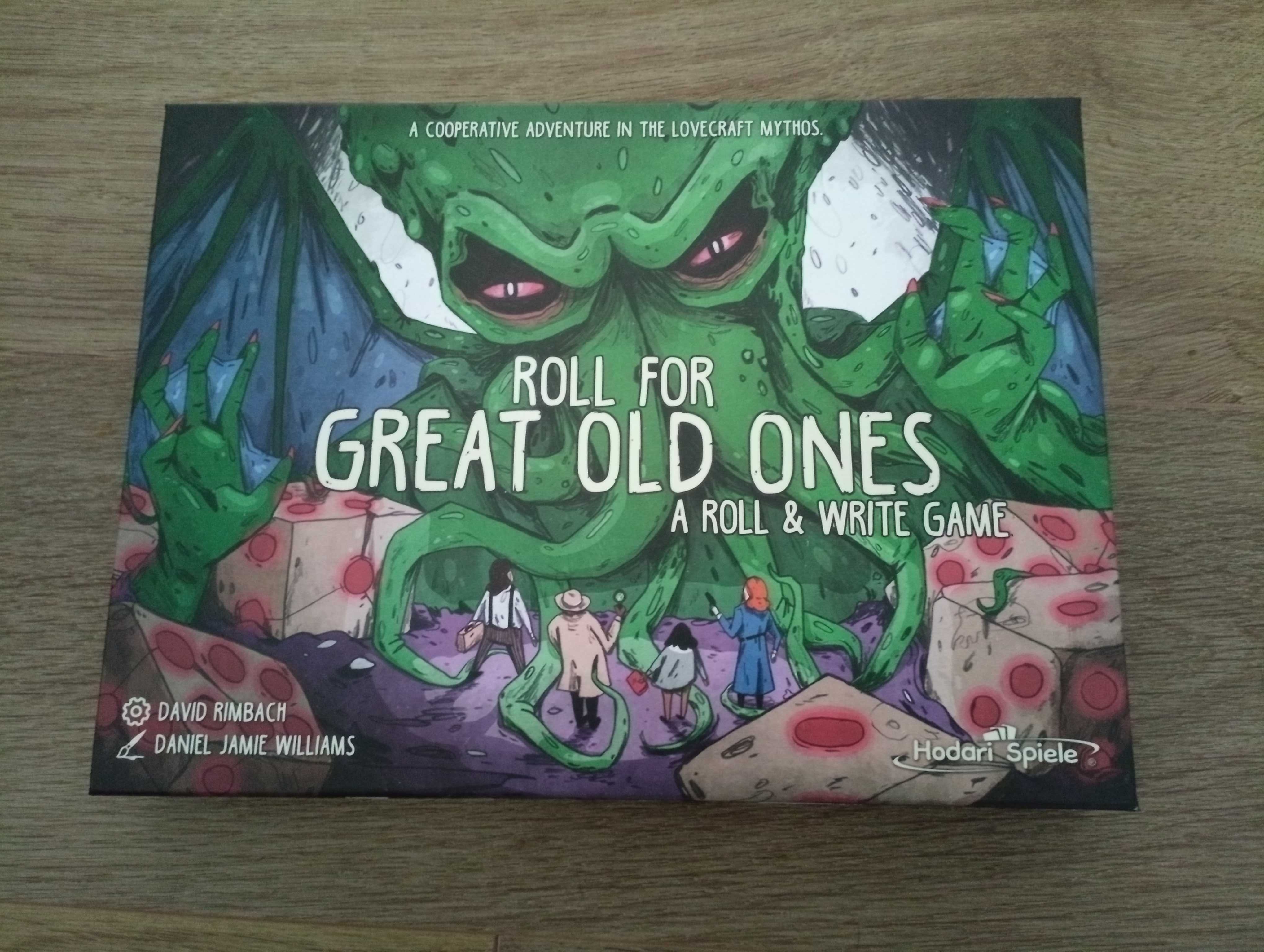 Roll for great old ones: A roll and write game - wykreślanka Cthulu