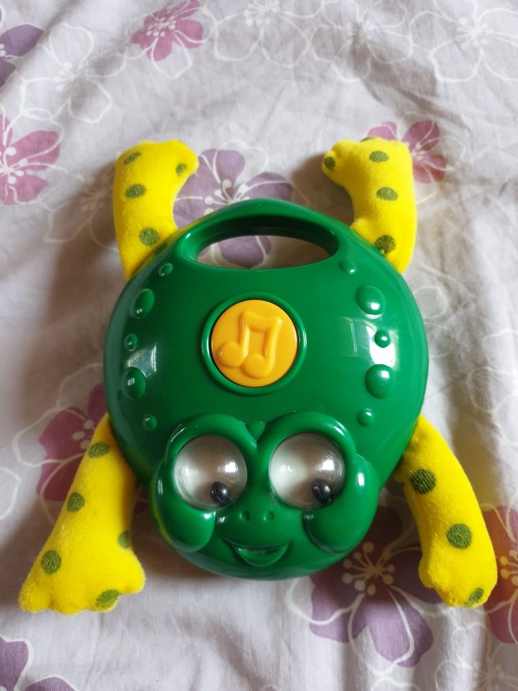 Zabawka żabka interaktywna