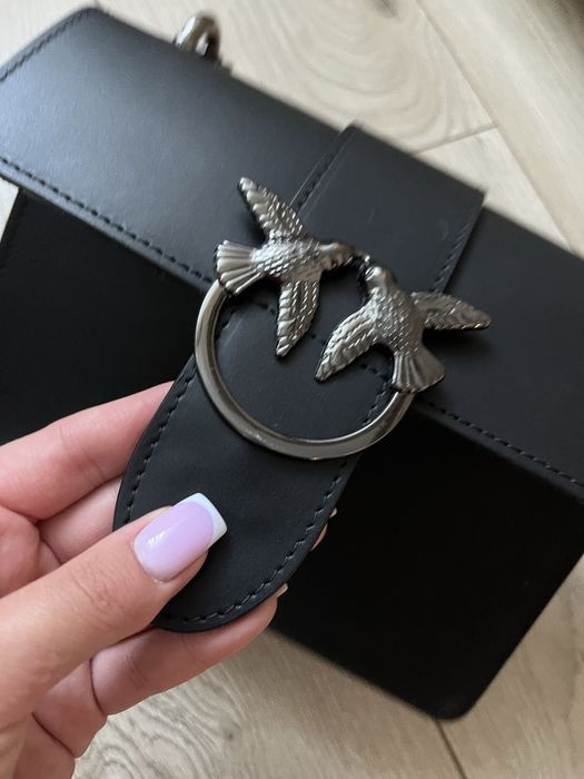 Сумка черная из эко кржи