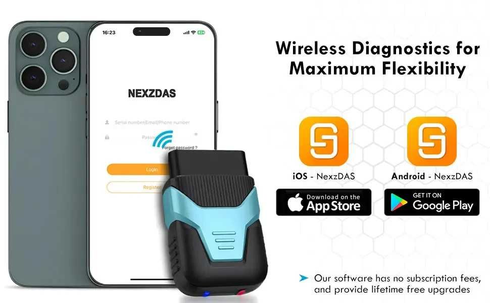 Автосканер Humzor Z100 сканер помилок OBD2